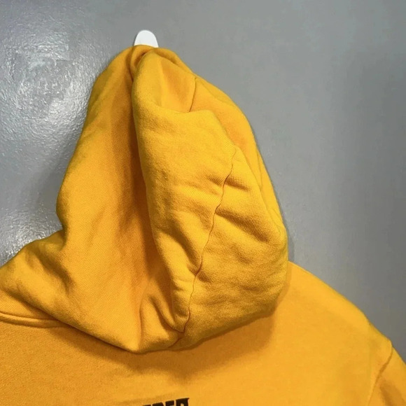 2017 Justin Bieber Official Merch Concert/Tour Stadium Tour Yellow Hoodie XS - Picture 13 of 16